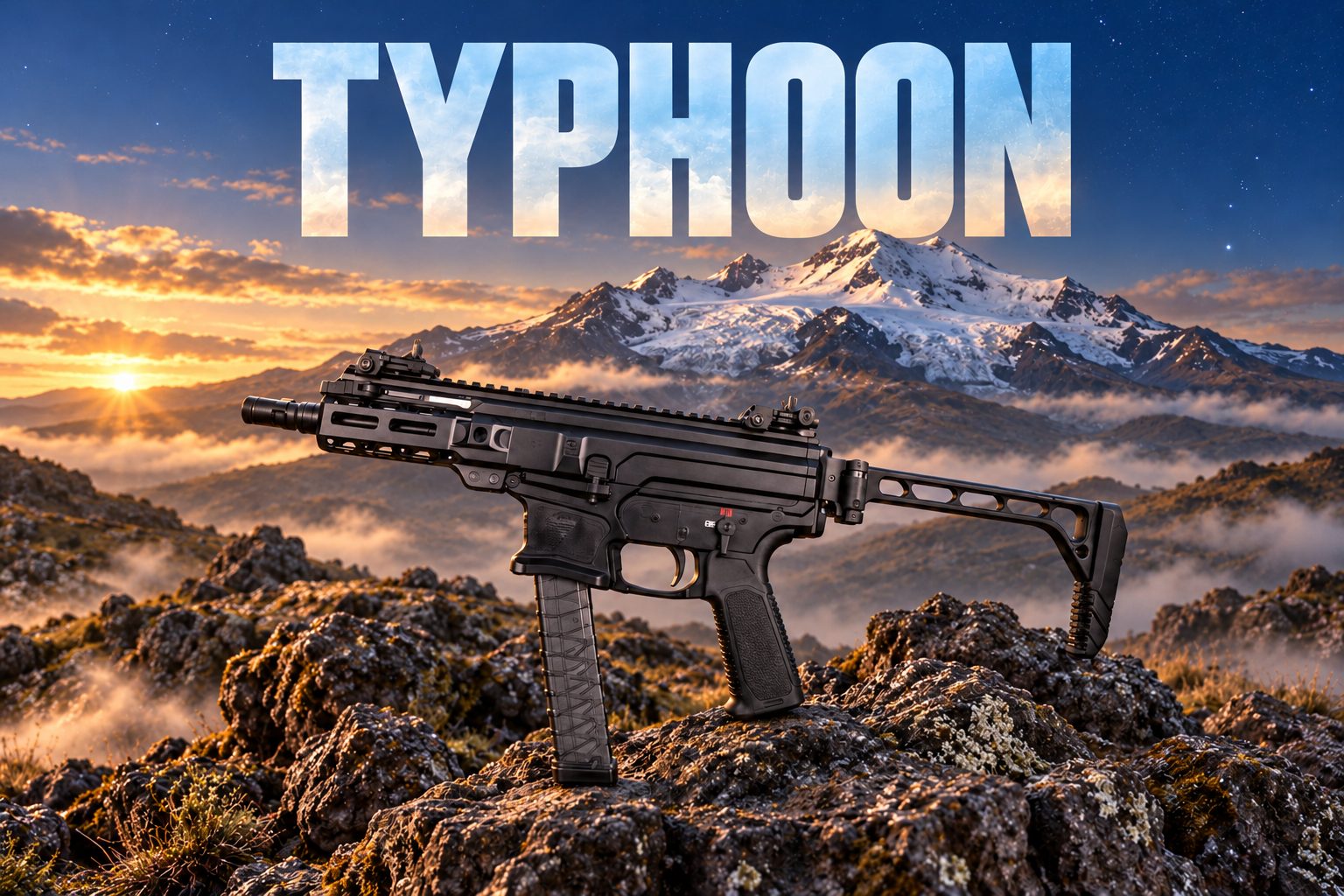 Subfusil Typhoon SMG9
